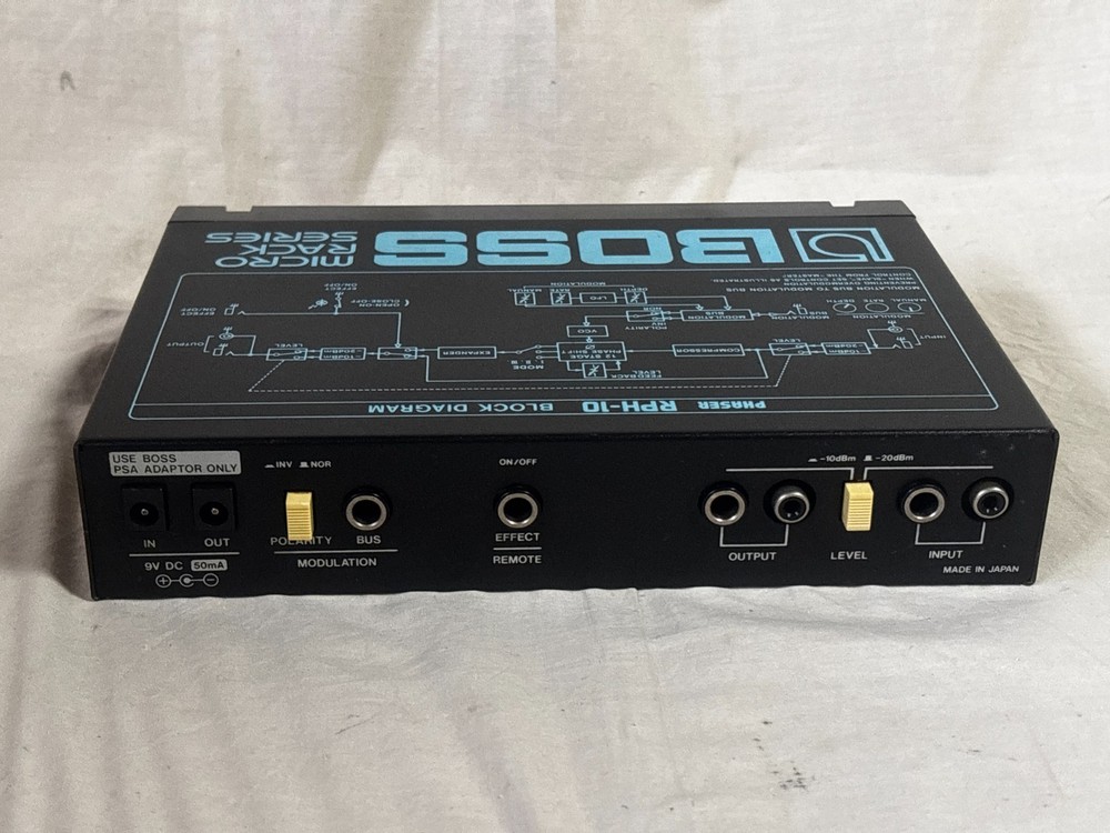 BOSS RPH-10 RPH10 Phaser vintage micro half rack