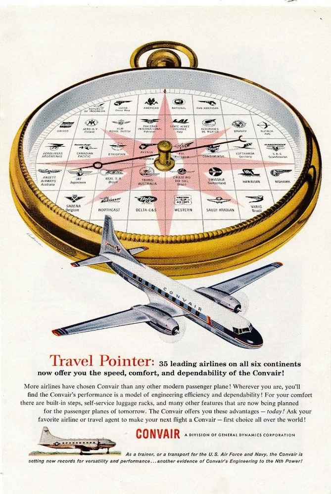 Magazine Ad - 1955 - Convair
