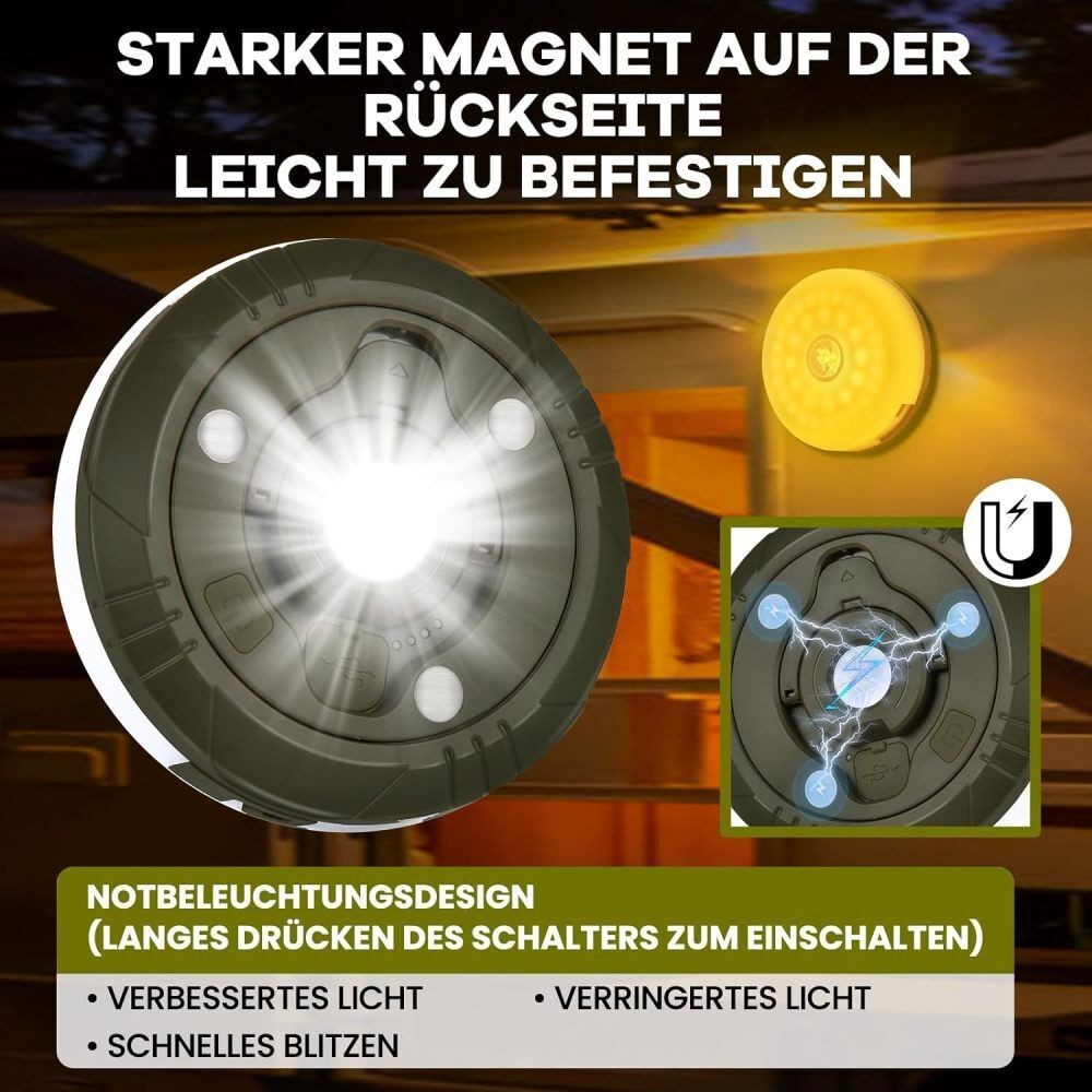 LED Stripe Camping Light Chain Multifunction USB Charging Camping Light New