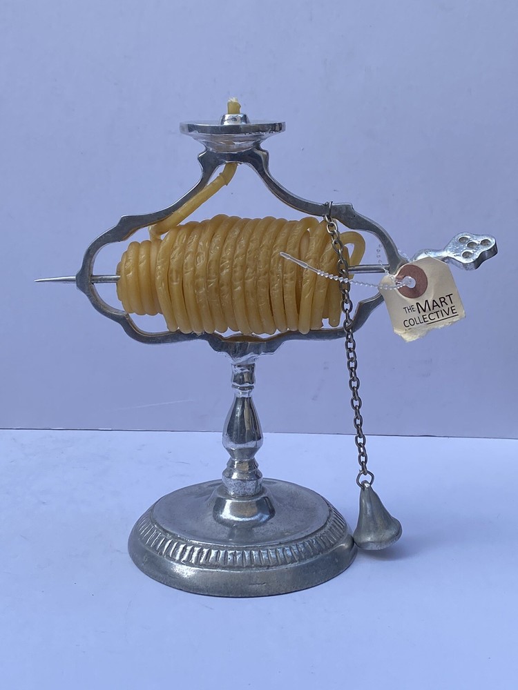 Made In Mexico  wax jack candle stick.