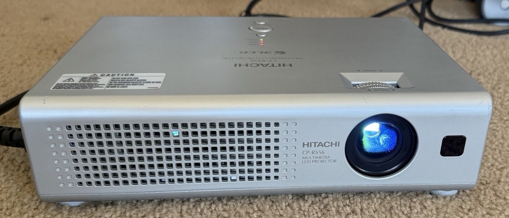 Hitachi CP-RS56 Multimedia 3LCD SVGA Projector (Please Read Description)