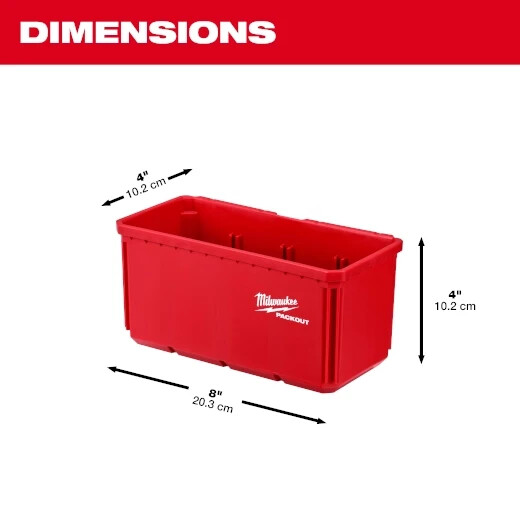 Milwaukee 48-22-8063 2pk Large Bin Set for PACKOUT™
