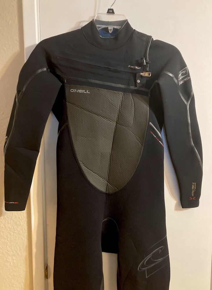 O’NEIL Full Wetsuit Pyro Tech Hydrophobic 3.2mm Chest Entry Black Men's Medium