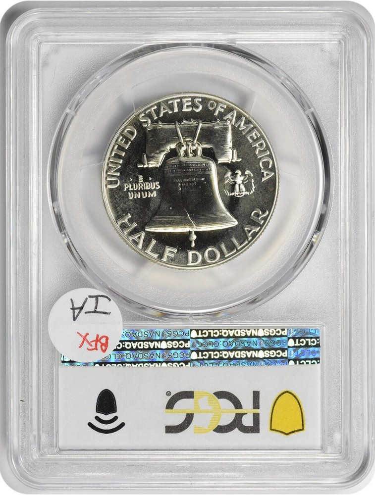 1956 Franklin Silver Half Dollar Type 1 PR66 PCGS