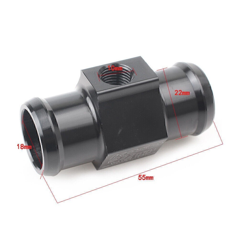 22mm Water Temp Temperature Joint Pipe Hose Sensor Gauge Adapter Motorcycle