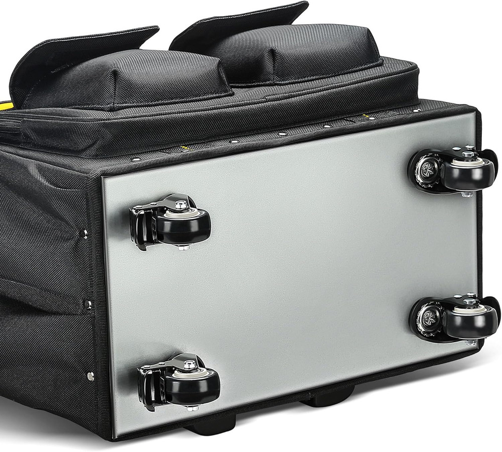 Versatile Rolling Tool Bag - Select 2-Wheel or 4-Wheel Option!
