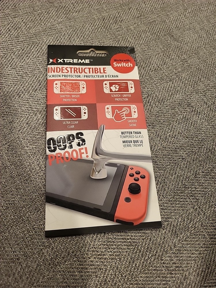 Xtreme Indestructible Screen Protector for NINTENDO SWITCH Shatter Scratch Proof