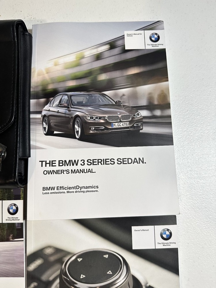 BMW 3 Series Sedan Owner's Manuals Quick Reference Guide 2013