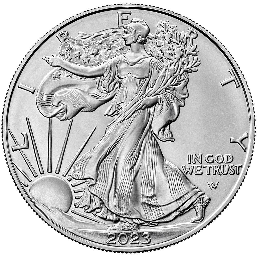 2023 American Silver Eagle 1 oz $1 - BU