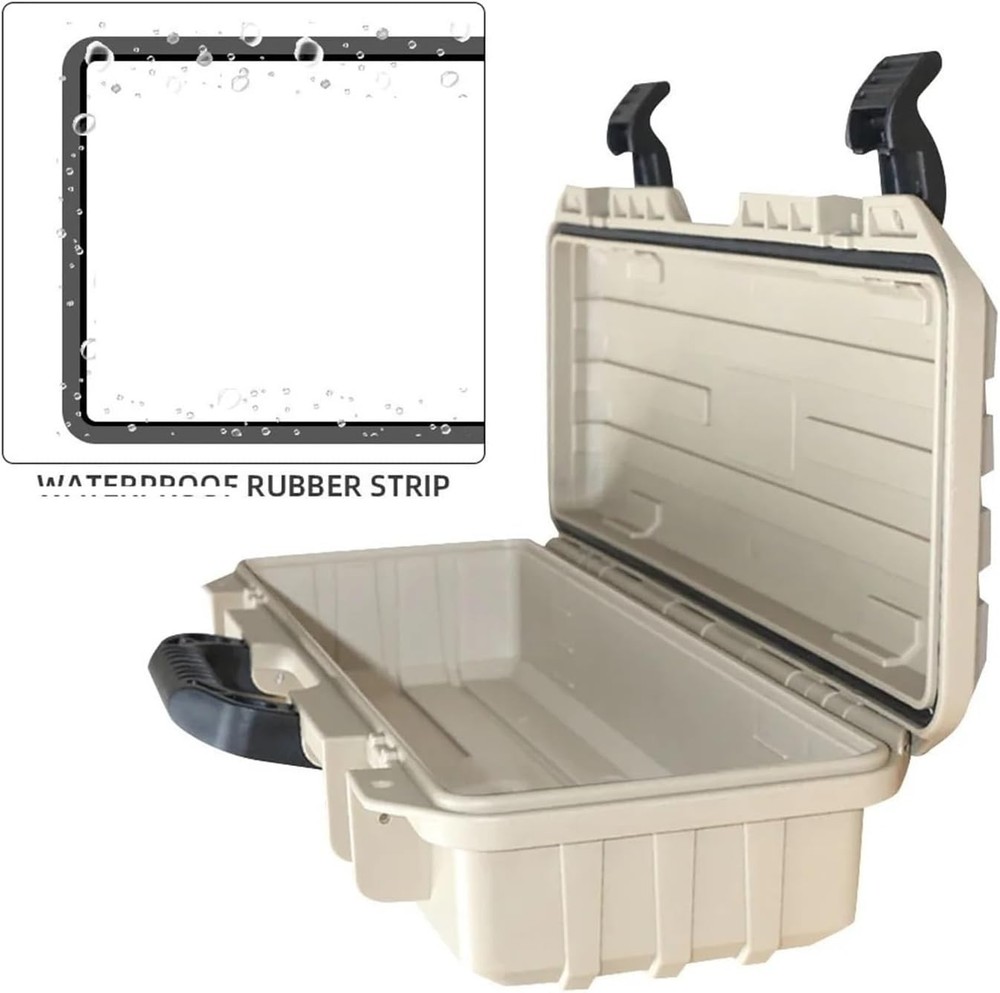 Waterproof Dustproof Plastic Tool Box Long Toolbox PP Plastic Instrument Storage