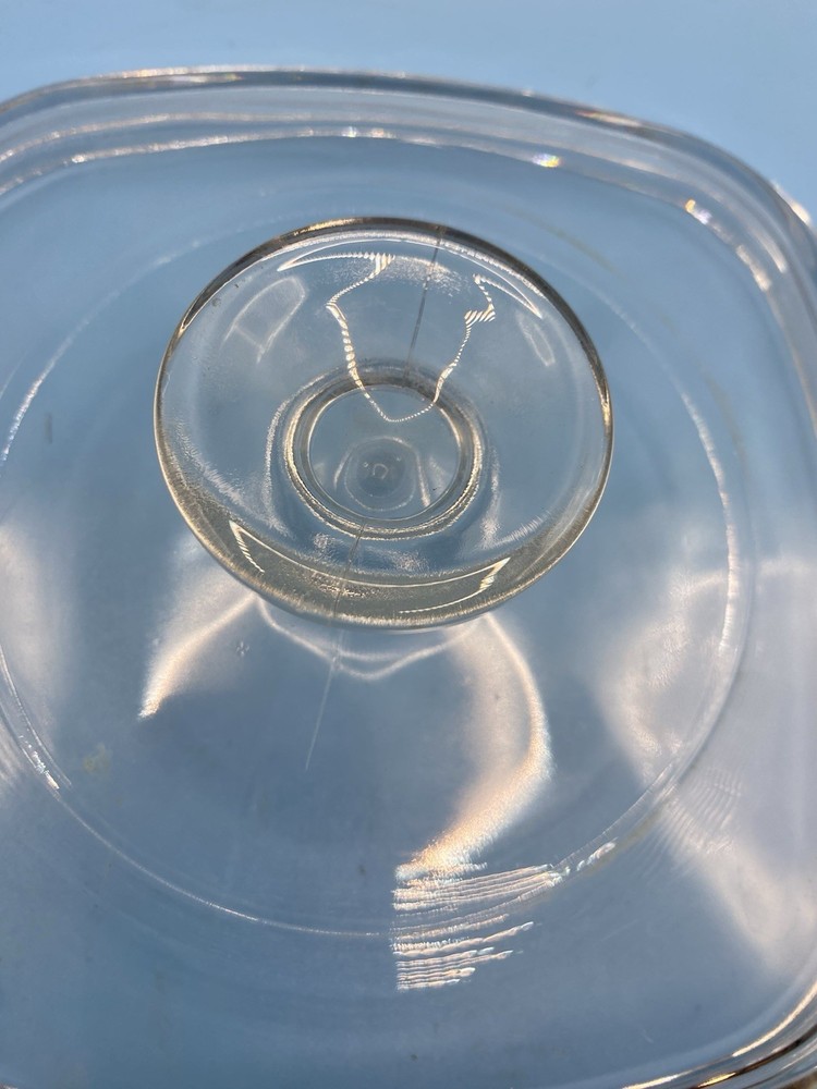 Corning Ware Replacement 7” Clear Glass Lid Pyrex A-7-C Casserole Lid Only