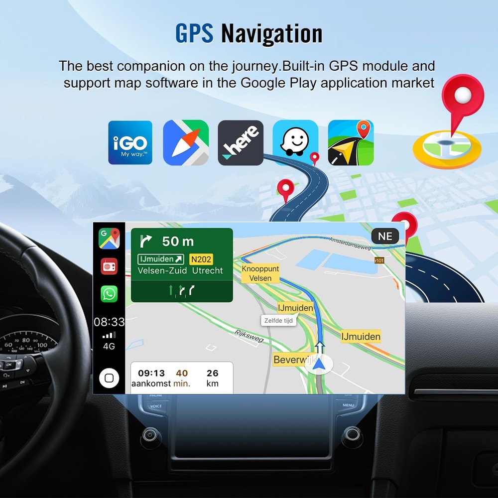 9inch Touchscreen for GLK Class X204 2012-2015 Carplay Android Auto Bluetooth