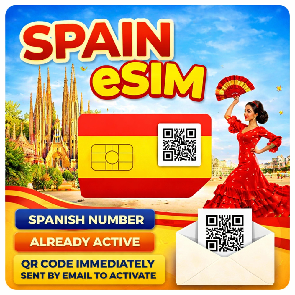 eSIM card Spain