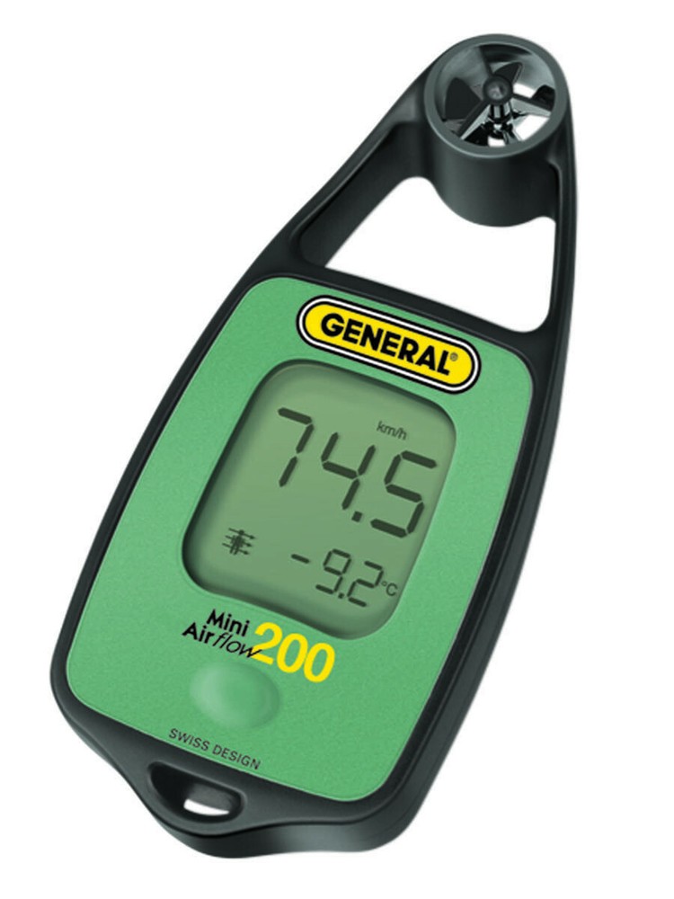 General Tools DAF3010: Mini Anemometer-Thermometer with Wind Chill