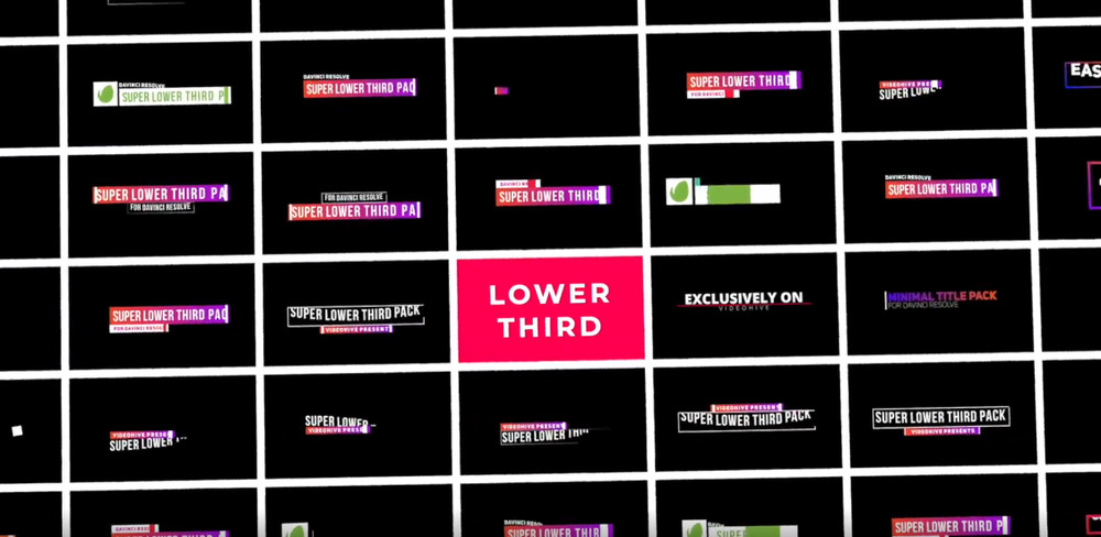 Davinci Resolve Super Creators Pack 7000 Elements