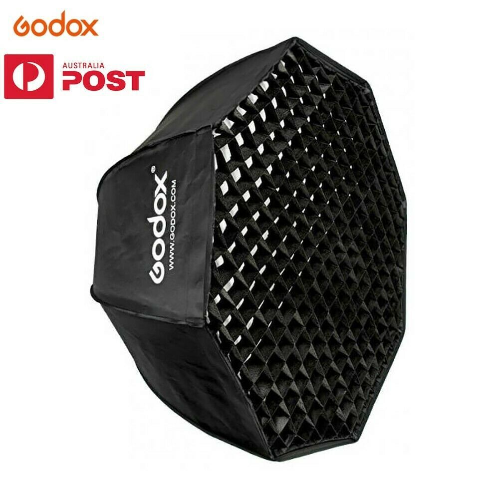 GODOX 95cm Octagon Softbox Bowens Mount with Grid For Studio Flash Light