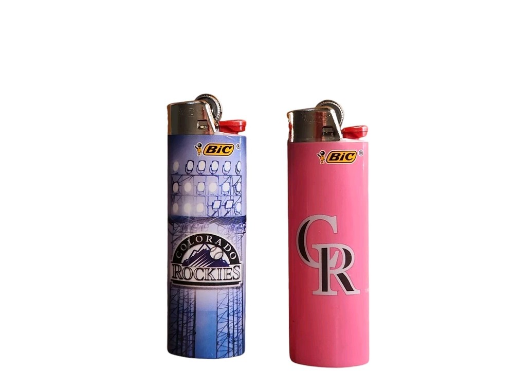 Bic Lighter Colorado Rockies