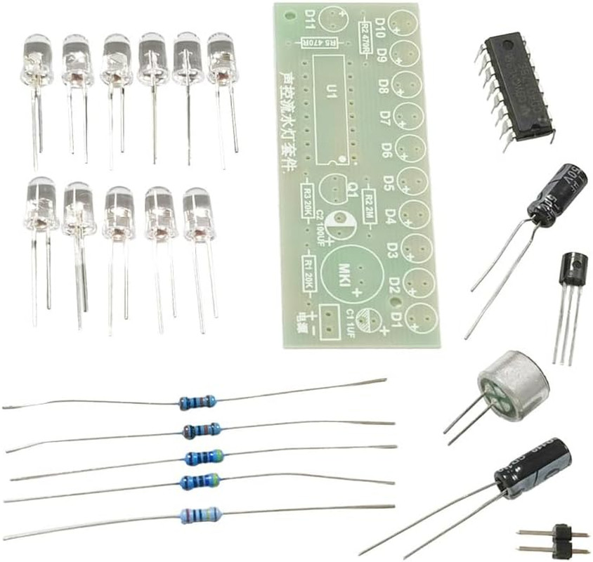 Soldering Practice Kit DIY Electronics Learning Board for Beginners