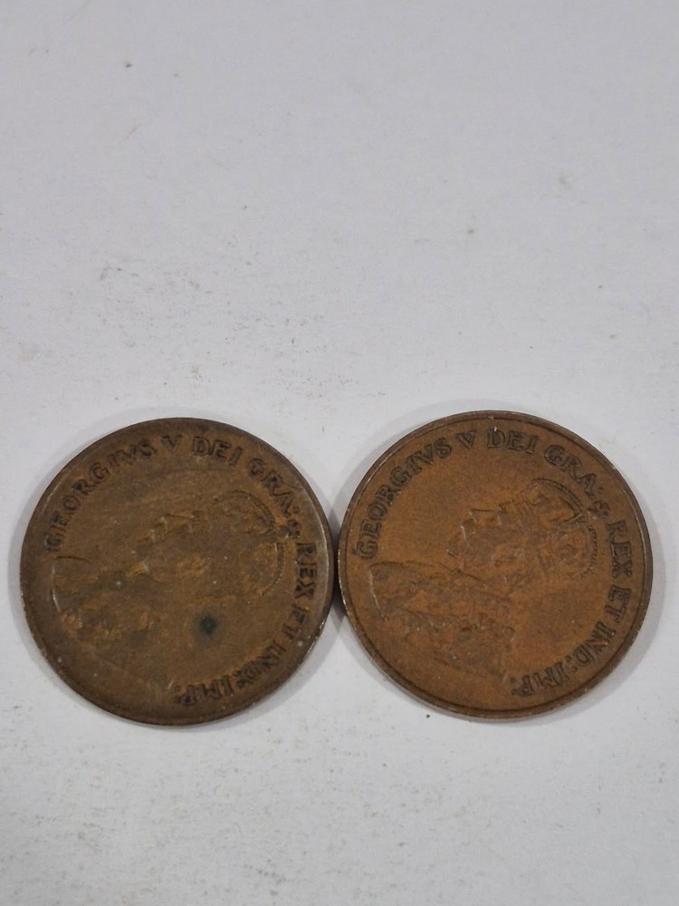 1932 and 1936 Canada One Cent Coin E5