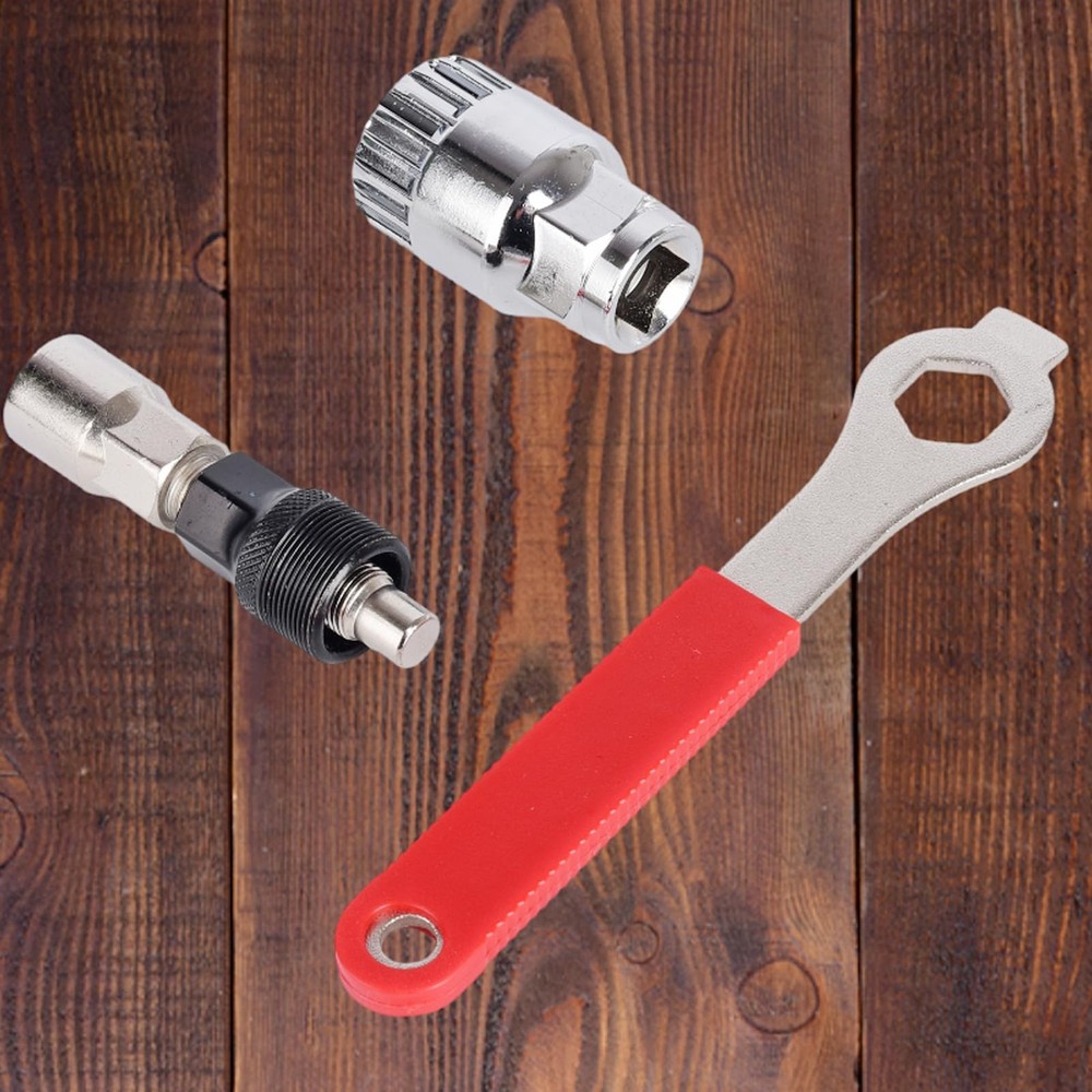 Bike Crank Removal Tool, Bicycle Crank Puller, Bottom Bracket Removal Tool for E