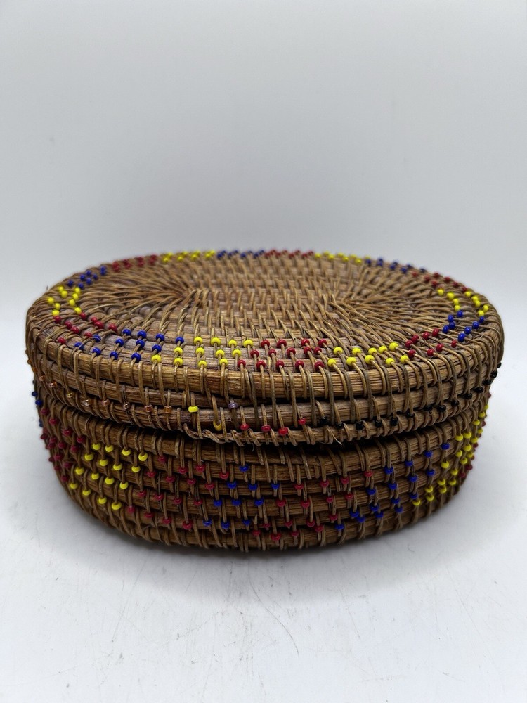 Beaded Basket