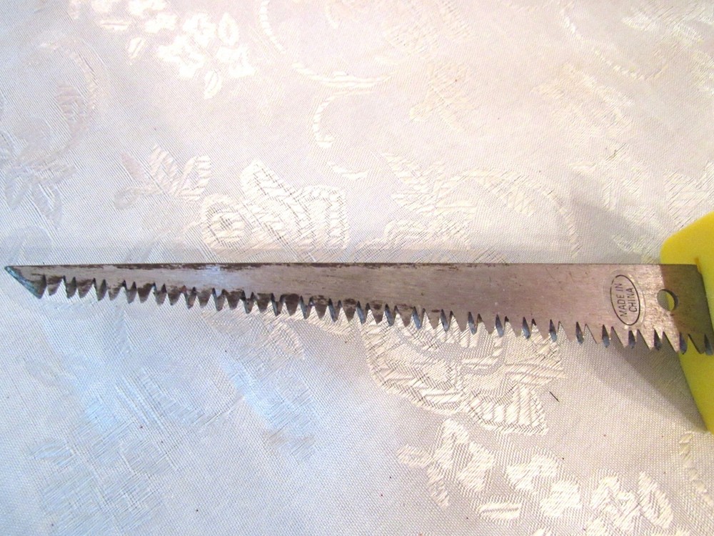 6 1/4" Rubber Handle Key-Hole Pruning Saw