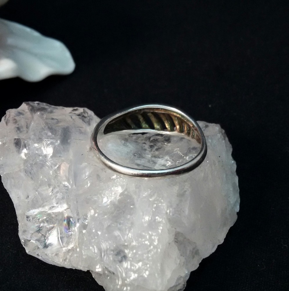 Ring Silver 835 Size 55 (17.5mm Dia)