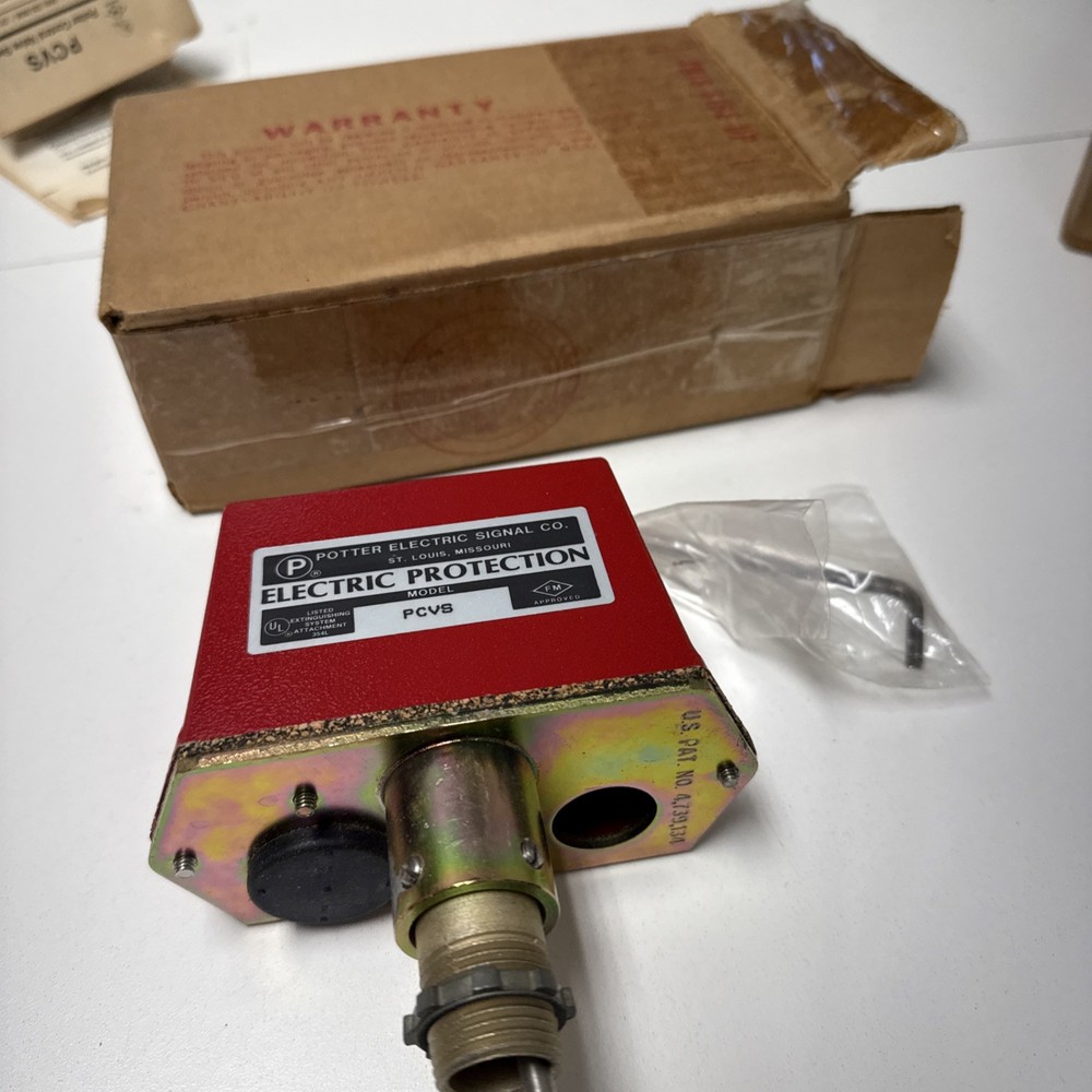 Potter 1010205 PCVS Fire Alarm Protection Supervisory Switch