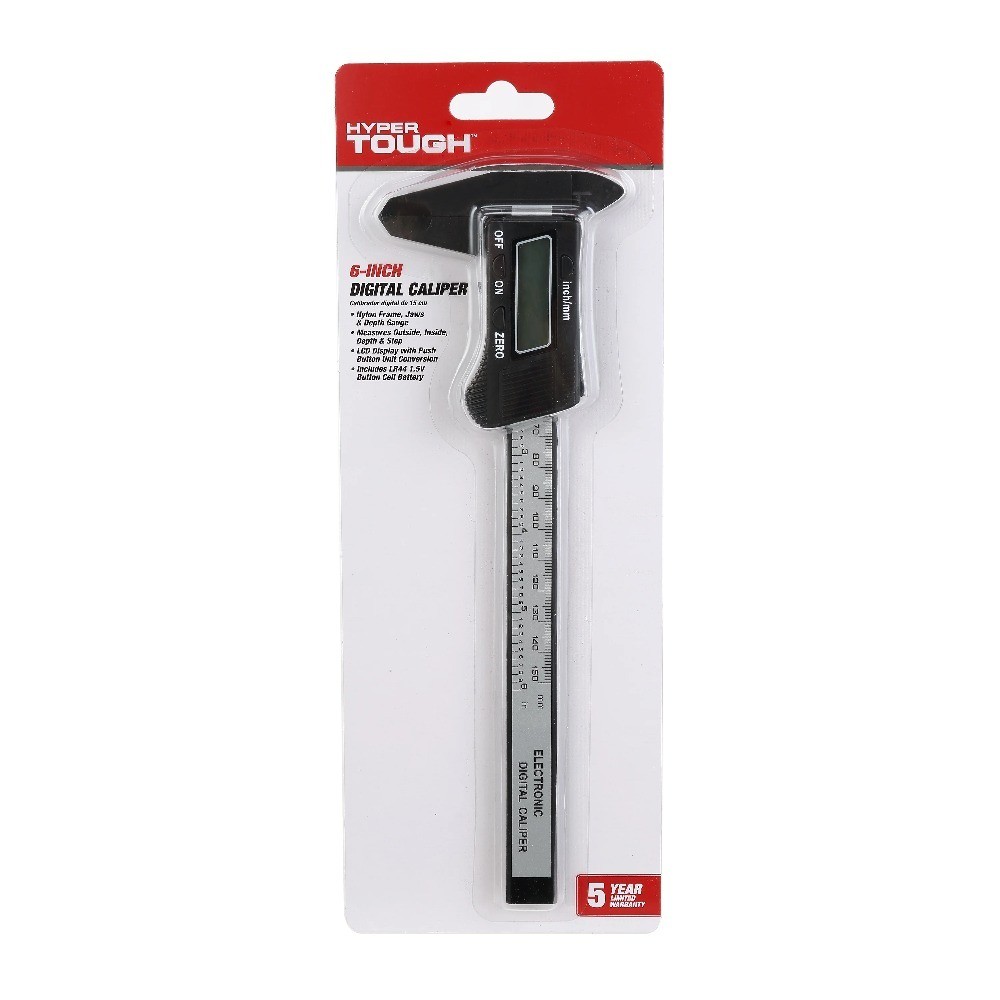 6 Inch Electronic Digital Caliper Vernier Micrometer Tool with LCD Screen