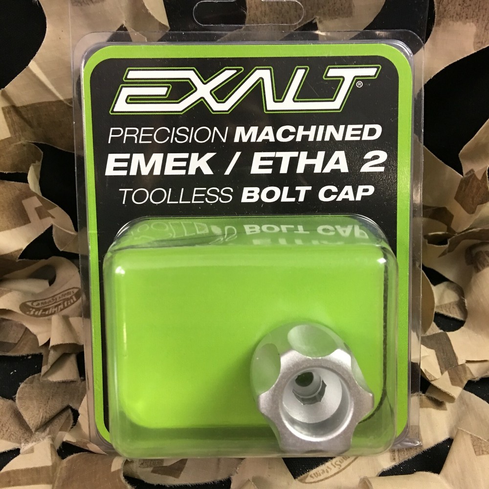 New Exalt Bolt Cap For Planet Eclipse EMEK, EMF100 & ETHA 2 - Silver