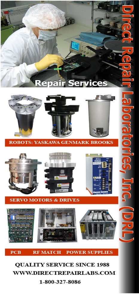 Wafer Handling Robot Repairs