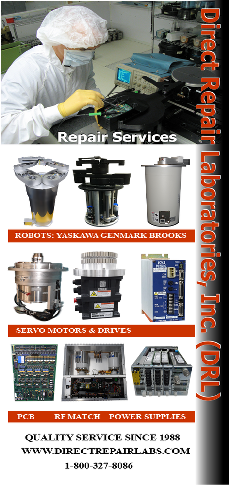 Wafer Handling Robot Repairs