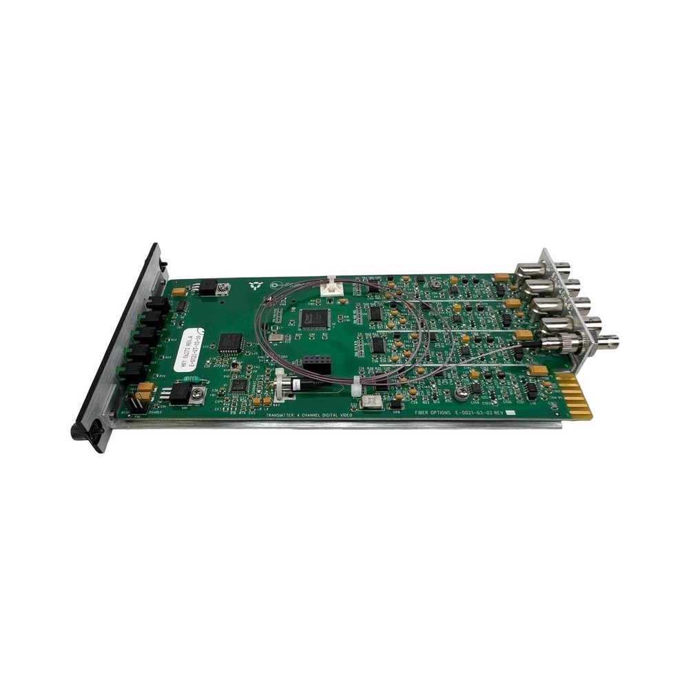 GE Security Interlogix 707-T S707VT-RSTL 4-Channel Fiber Optic Video Transmitter