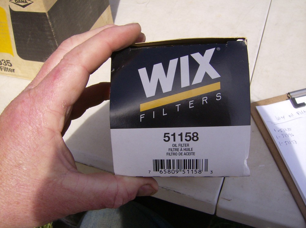 GENUINE WIX 51158 OIL FILTER
