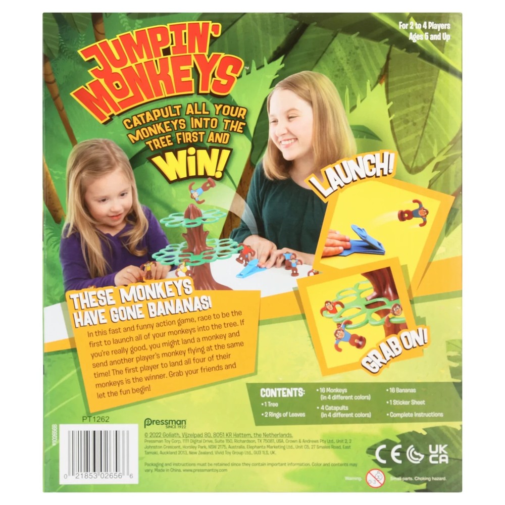 Pressman Jumpin' Monkeys Game