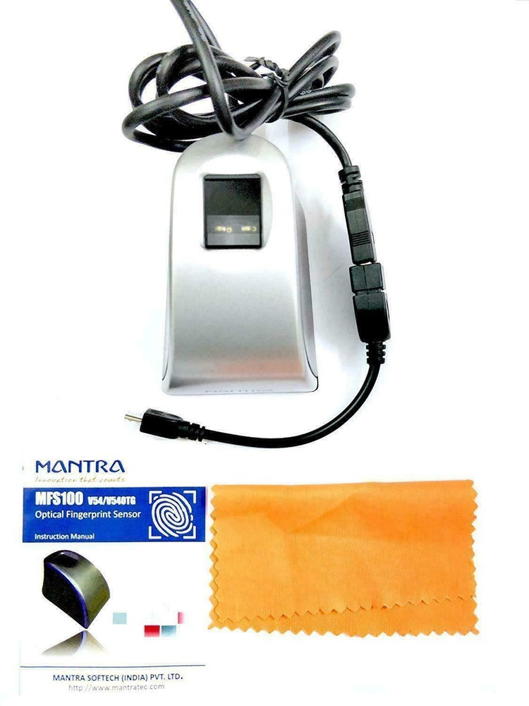 Mantra MFS 100 Biometric Fingerprint Scanner