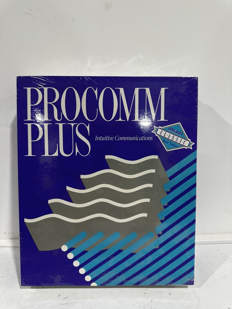 Procomm Plus Classic Intuitive Communications 2.0 Data Storm Software NEW SEALED