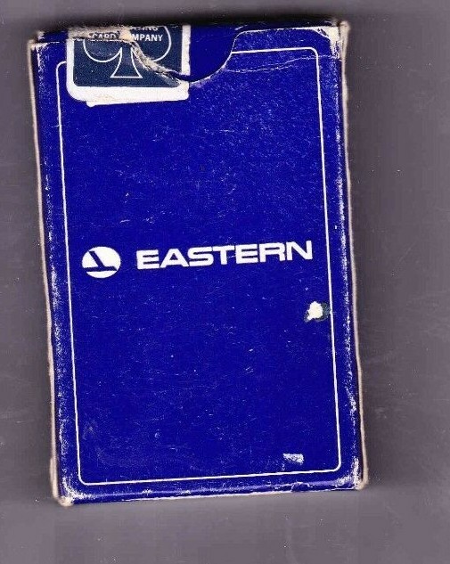 Eastern Airline playing cards- used