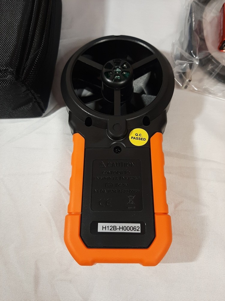 PROTMEX PT6252B DIGITAL ANEMOMETER W/ TEMPERATURE & HUMIDITY
