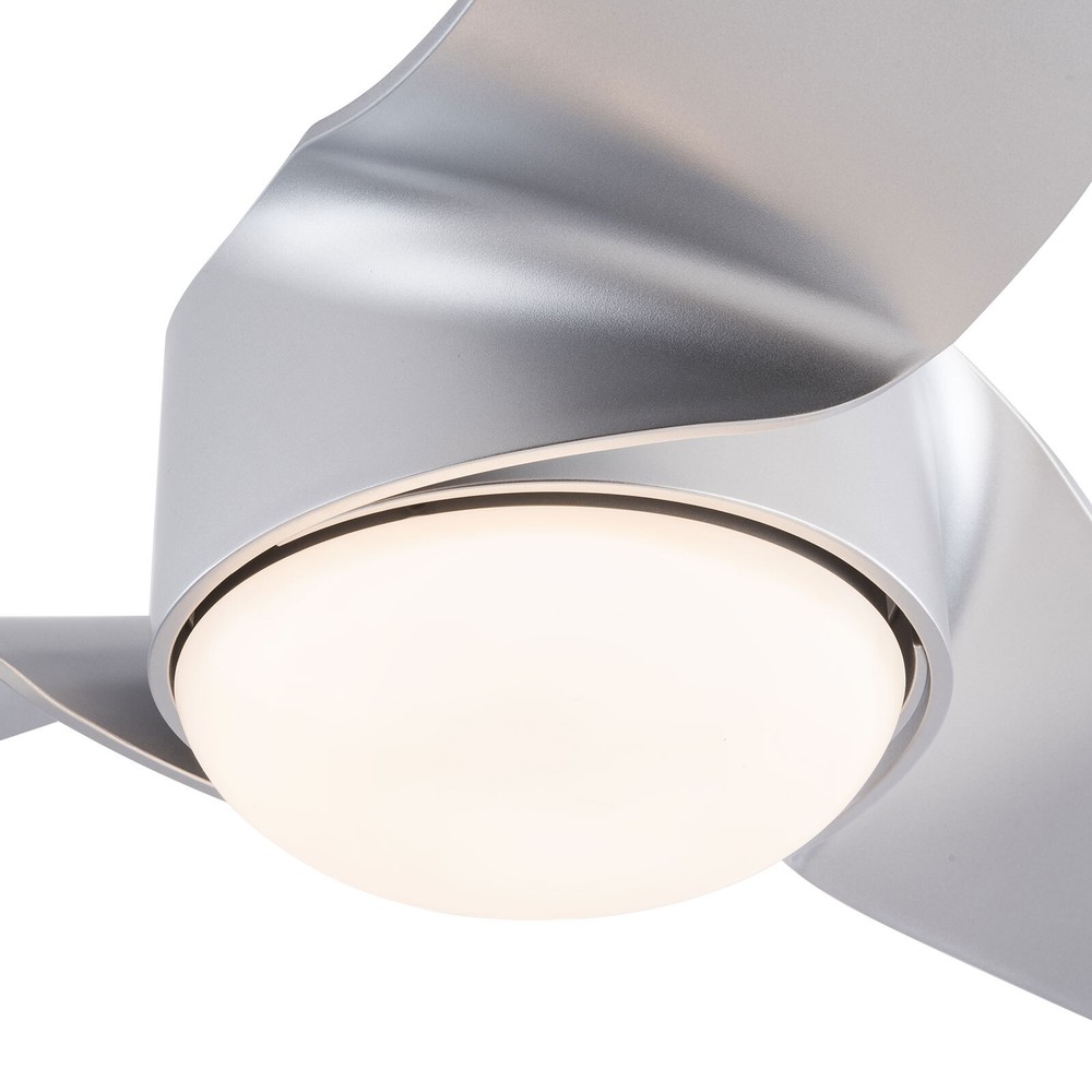 52 Inch Modern Ceiling Fan Light Silver Ceiling Fan Light With Remote Control