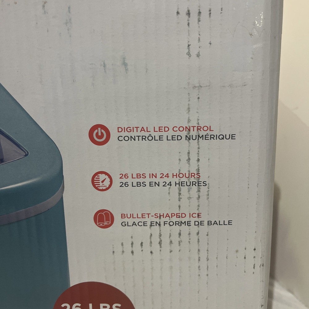 Frigidaire EFIC113-BLUE Retro Ice Maker - Blue