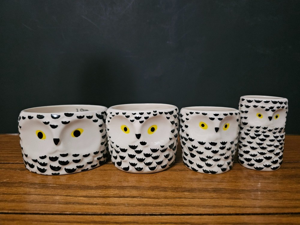 CUTE OWL MEASURING/NESTING CUPS