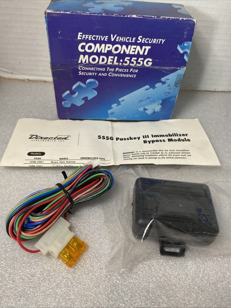 DEI Model: 555G Passkey III Immobilizer Bypass Module Directed Electronics Inc