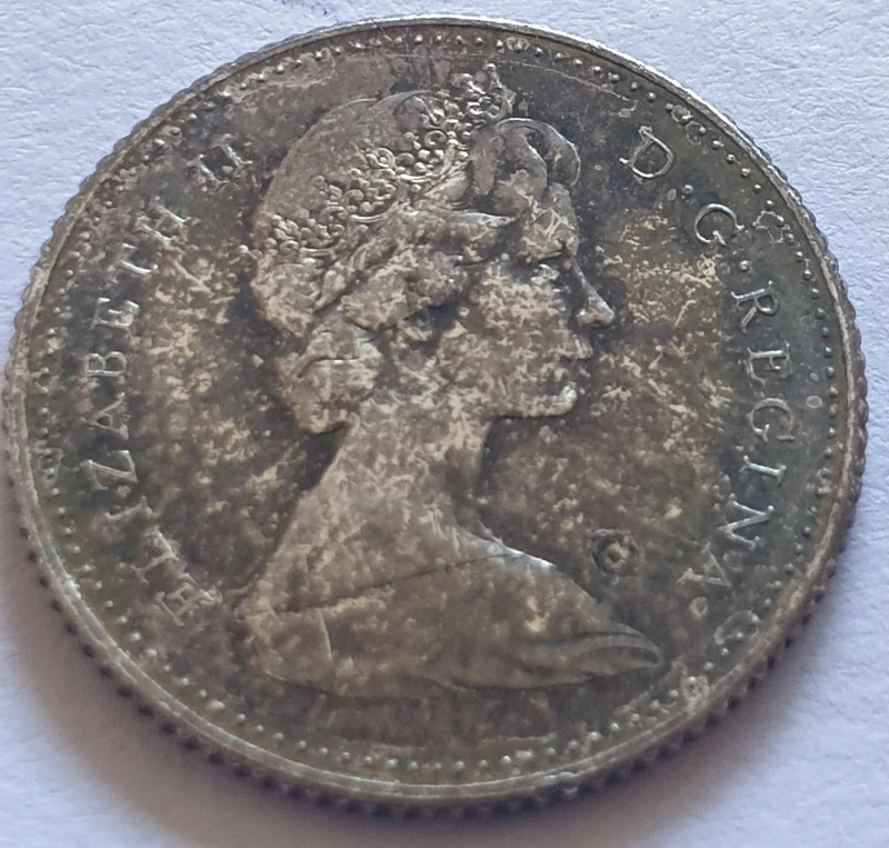1967 Canada 10 cents