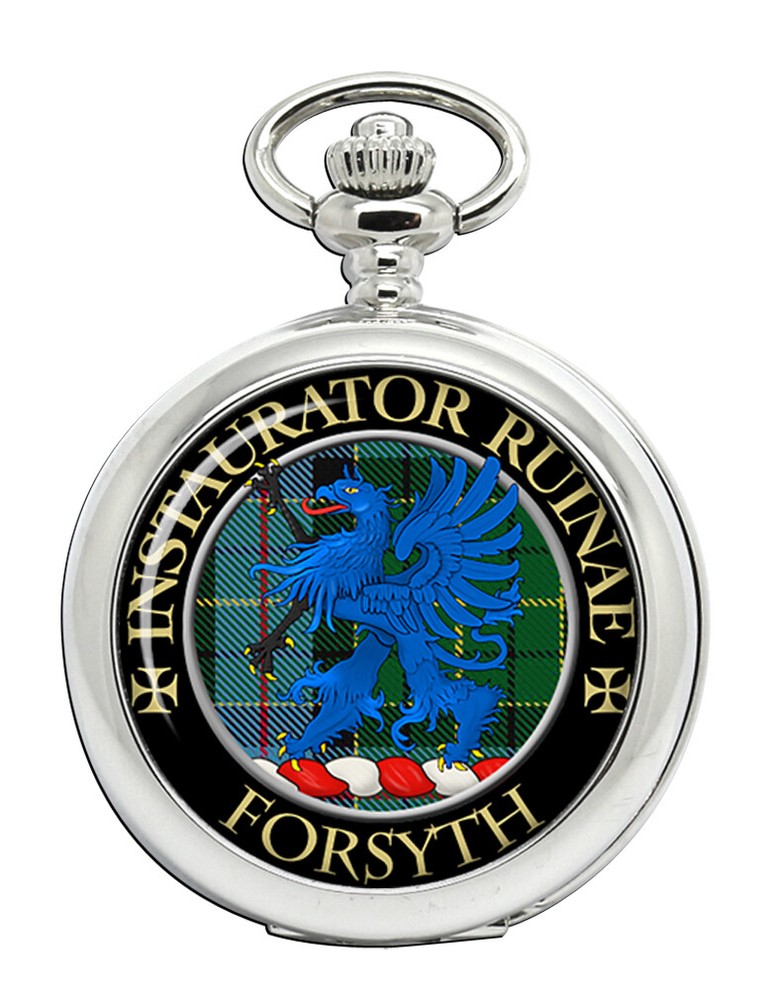 Forsyth Scottish Clan Pocket Watch
