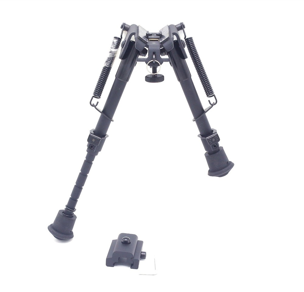 ACTIVE-8 6,9" Rifle Bipod Gun Accessori Adjustable Spring Return with Adapter