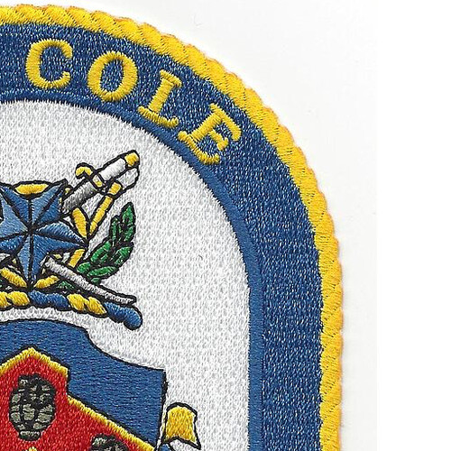 USS Cole DDG-67 Guided Missile Destroyer Patch