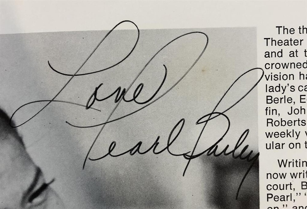 Hello Dolly- Theatre Program Signed by Pearl Bailey & Billy Daniels