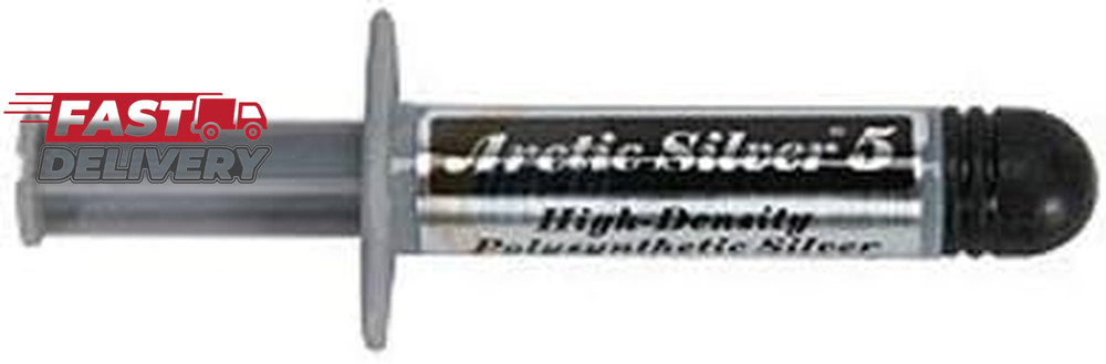 Arctic Silver 5 AS5-3.5G Thermal Paste,Black, Grey