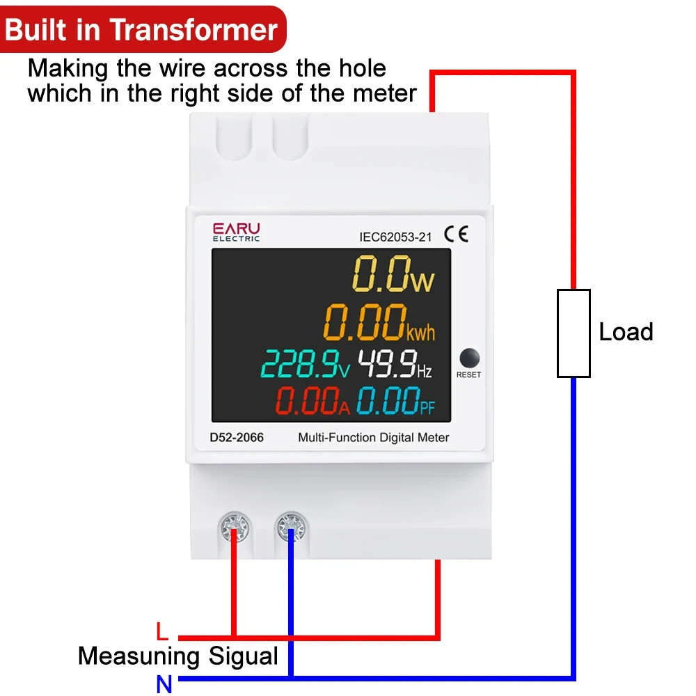 Digital Energy Meter Electricity Meter Current Power